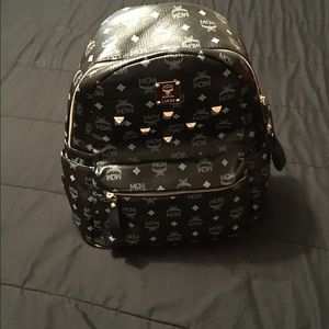 MCM Cognac Backpack